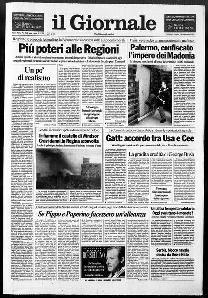 Il giornale : quotidiano del mattino